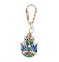 Blessing Hamsa Hand Key Chain